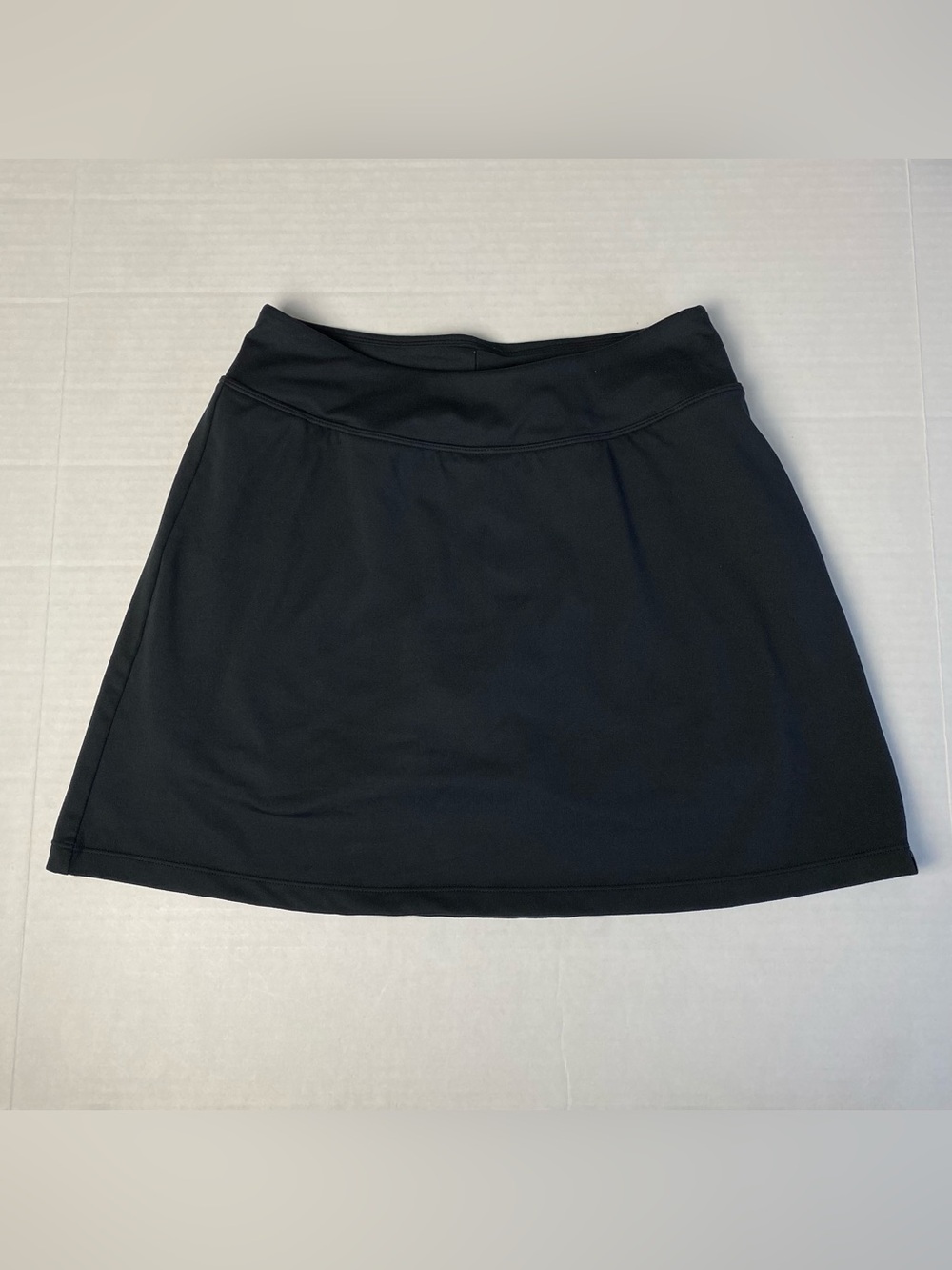 Title Nine Elastic Waist Skort Size XS Black Active Short Skirt Style no. 190956